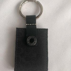 Coach Logo Photo holder Keychain